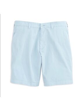The Fish Hippie Calm Blue Stretch Twill Short 8” Inseam